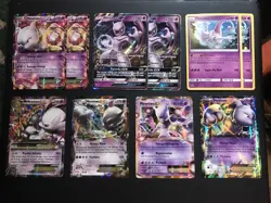 🔥 2015 2016 2017 Pokemon TGC 🐈‍⬛ MEWTWO Holo & Black Star Promo Lot of 10 🔥 - Image 1