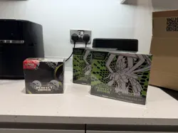 Perfect Order Pokemon Center Bundle: 1x 36 pack Booster Box, 2x ETB all sealed - Image 1