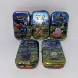Pokemon TCG Ascended Heroes Mini Tins - New & Sealed Lot Of 5 - Image 1