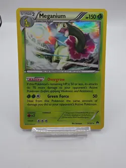 Pokemon TCG Meganium 3/122 Holo - Image 1