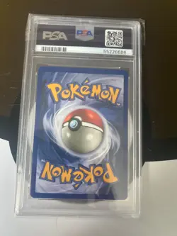 1999 Pokemon Fossil 1st Edition Psyduck #53/62 PSA 9 - Image 2