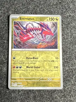 Reverse Holo Eternatus 141/191 Rare SV08: Surging Sparks Pokemon - Image 1