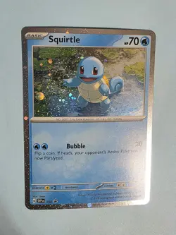 2023 Squirtle 048 - Cosmos Holo - Scarlet & Violet Promo - NM/MINT Pokemon TCG - Image 1