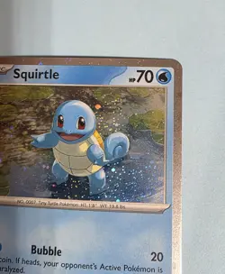 2023 Squirtle 048 - Cosmos Holo - Scarlet & Violet Promo - NM/MINT Pokemon TCG - Image 2
