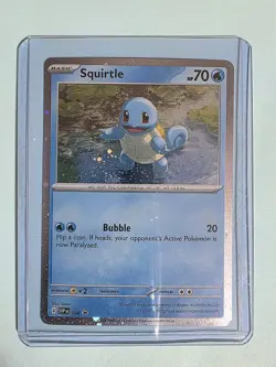 2023 Squirtle 048 - Cosmos Holo - Scarlet & Violet Promo - NM/MINT Pokemon TCG - Image 5