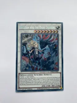 Ecclesia and The Dark Dragon Secret Rare 1st Edition Yu-Gi-Oh BPRO-EN041 - Image 1