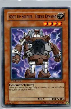 Boot-Up Soldier - Dread Dynamo SD10-EN004 Structure Deck: Machine Re-Volt... - Image 1
