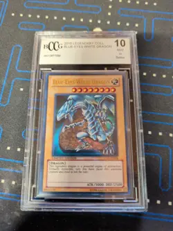 Blue-Eyes White Dragon #LC01-EN004 - BCCG 10 Yu-Gi-Oh Legendary Collection - Image 2
