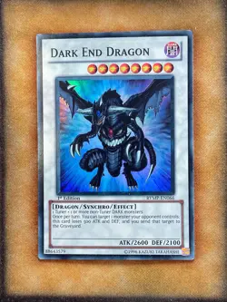 Yugioh Dark End Dragon RYMP-EN066 Super Rare 1st Ed LP - Image 1