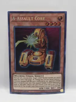 A-Assault Core LCKC-EN019 Secret Rare 1st Edition Yugioh TCG NM - Image 1