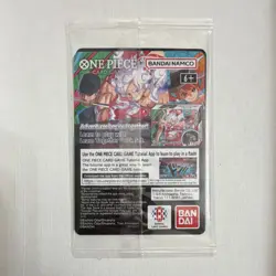 SEALED One Piece Monkey D Luffy US College Basketball Promo Card - Image 2