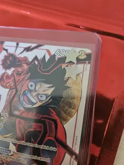 One Piece TCG Monkey D. Luffy 3rd Anniversary Promo Alt Art ST01-012 - Image 5