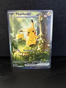 Pikachu EX 276/217 Mega Evolutions: Ascended Heroes Special Illustration Rare - Image 2