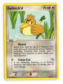 2004 Pokemon EX FireRed LeafGreen Farfetch’d 23 Rare - Image 1