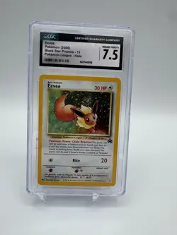EeveePokemon (2000)Black Star Promos - 11Pokemon League - Holo - Image 1