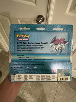 Pokemon Legendary Beasts Sealed Blister Xy Pack Pin Set Suicune Jhoto - Image 2