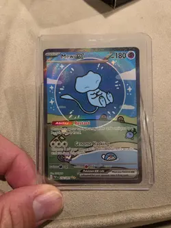 Pokemon TCG Mew EX 232/091 Sv: Paldean Fates Bubble Mew - Image 1