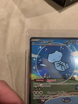 Pokemon TCG Mew EX 232/091 Sv: Paldean Fates Bubble Mew - Image 2