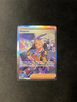 Drayton 244/191 Special Illustration Rare Holo NM Pokemon SV08 Surging Sparks - Image 1