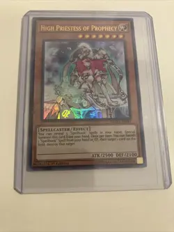 Yu-Gi-Oh! TCG High Priestess of Prophecy Duel Power DUPO-EN081 1st Ed Ultra - Image 2