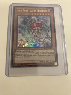 Yu-Gi-Oh! TCG High Priestess of Prophecy Duel Power DUPO-EN081 1st Ed Ultra - Image 3