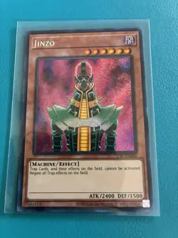 YUGIOH JINZO 25TH ANNIVERSARY PSV-000 SECRET RARE - Image 1