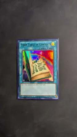 Toon Table Of Contents - LDS1-EN069 - Ultra Rare (Green) 1st Ed. NM - YuGiOh - Image 1
