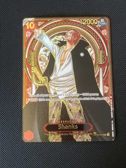 Shanks - OP09-004 (SP) (Gold) OP09-004 Carrying On His Will Foil - Image 1