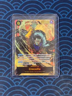 One Piece CCG Crocodile (Alternate Art) - OP14-120 Secret Rare Foil NM - Image 1