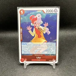 (Red Playset) (x4) One Piece TCG ENG OP09-002 Uta R Foil - Image 2
