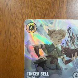 Disney Lorcana Tinker Bell - Giant Fairy Enchanted 216/204 Holo Foil- 1st print - Image 3