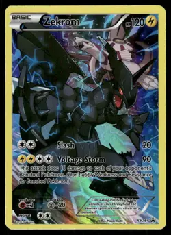 Pokemon Cards Zekrom XY76 XY Promo Holo Promo NM - Image 1