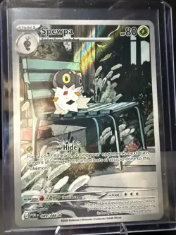 Spewpa Full Art 089/088 POR Holo Stage 1 Grass Pokemon Card Nintendo - Image 3