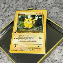 1st Edition Pikachu 60/64 Mint! 💎 | Vintage WOTC Grail Card | Pokemon TCG NM - Image 1