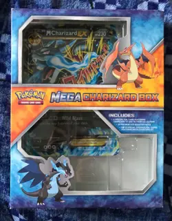 Mega Charizard EX 69/106 X Pokemon JUMBO 2014 PROMO Card Oversized Flashfire BOX - Image 1