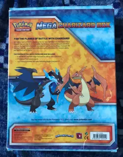 Mega Charizard EX 69/106 X Pokemon JUMBO 2014 PROMO Card Oversized Flashfire BOX - Image 2