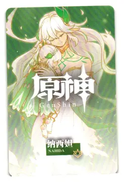 NAHIDA Genshin Impact Goddess Story ACG Anime Waifu Custom Card - Image 2