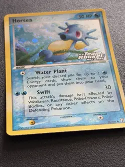 Horsea 58/109 Team Rocket Returns Reverse Holo Stamped Pokemon Card 2004 - Image 4