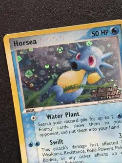 Horsea 58/109 Team Rocket Returns Reverse Holo Stamped Pokemon Card 2004 - Image 5