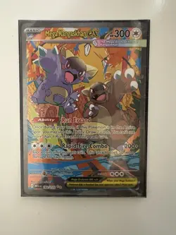 Pokemon Mega Kangaskhan EX Holo Card 182/132 MEG Mega Evolution EX English - Image 1