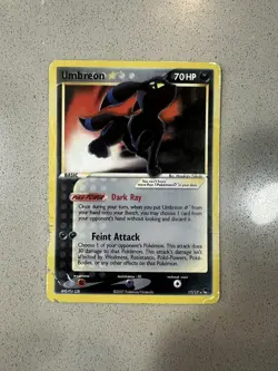 Umbreon Gold Star 17/17 Pokemon Pop Series 5 2007 TCG Holy Grail Card Single - Image 1