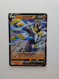 Rapid Strike Urshifu V 087/163 2021 Battle Styles Pokemon Card Ultra Rare - Nm - Image 1