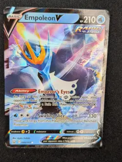 Empoleon V - 040/163 - Pokemon Battle Styles Sword & Shield Ultra Rare Card HP - Image 1