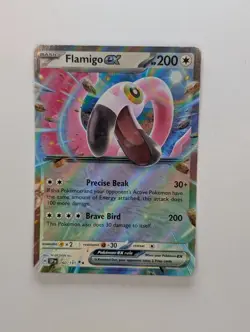 Flamingo ex 160/191 Surging Sparks Double Rare Pokemon Card NM - Image 1