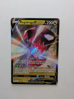 Regidrago V - 135/195 - Pokemon Silver Tempest Sword & Shield Ultra Rare Card NM - Image 1