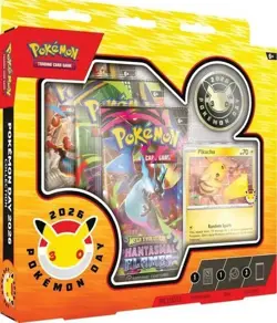 2026 Pokemon Day 30th Anniversary Box | Promo Card, Coin, Boosters | SEALED ✅ - Image 1