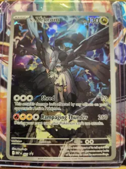 Pokemon N's Zekrom Promo Holo MEP 031 Card 130 HP Shred Rampaging Thunder Basic - Image 3