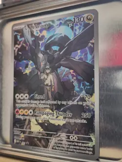 Pokemon N's Zekrom Promo Holo MEP 031 Card 130 HP Shred Rampaging Thunder Basic - Image 5