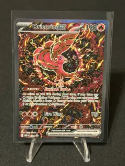 Pokemon TCG Oricorio ex 024 Mega Evolution Black Star Promo - Image 1