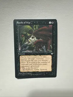 Spoils of War - Ice Age - Magic The Gathering - Image 1
